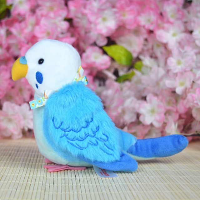 Little Cockatiel Bird Plush With Bow โ photo 2