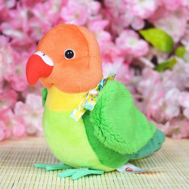 Little Cockatiel Bird Plush With Bow โ photo 4