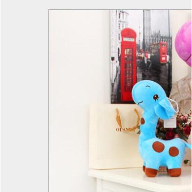 Long-Neck Green Giraffe Plush โ photo 4