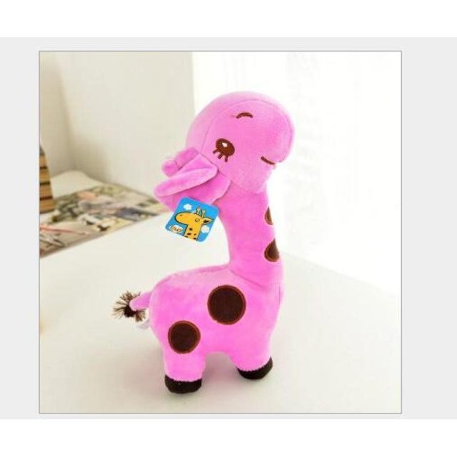 Long-Neck Green Giraffe Plush โ photo 3