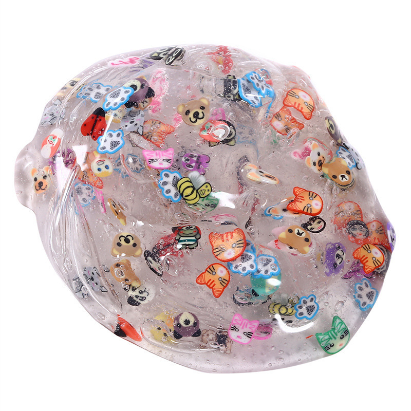 Clear Fruit Slice Crystal Slime โ photo 3