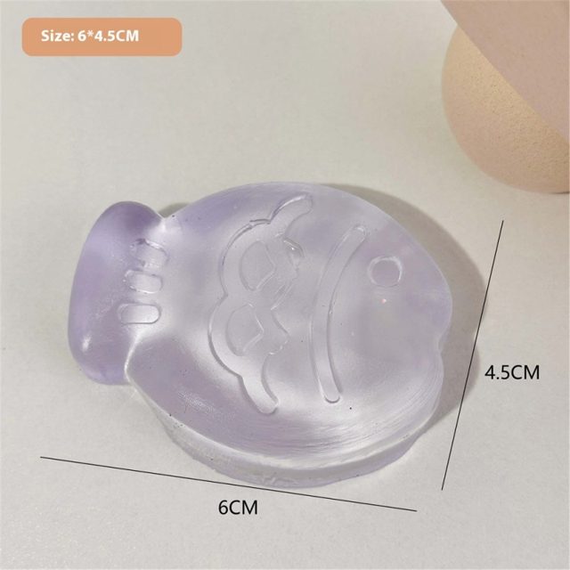 Grape Jelly Fish Squishy