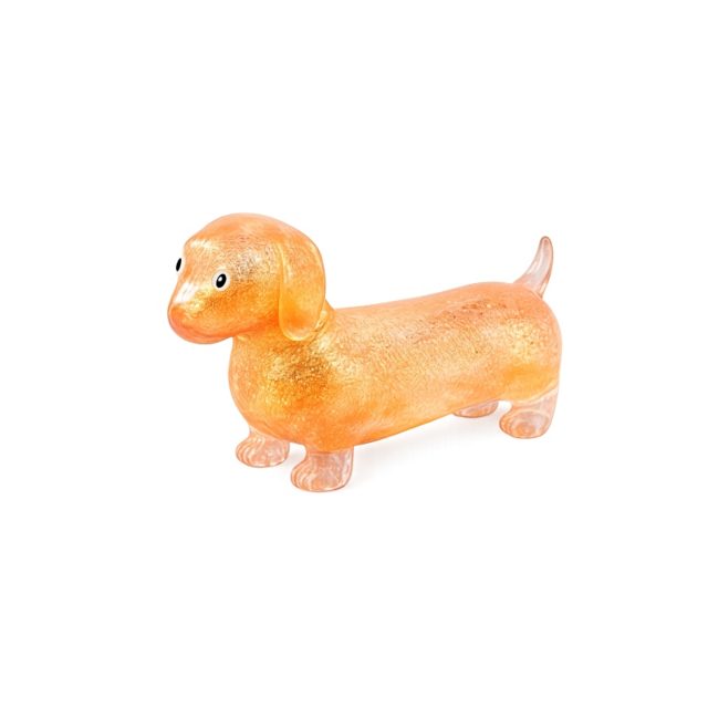 Glitter-Filled Dachshund Squishy