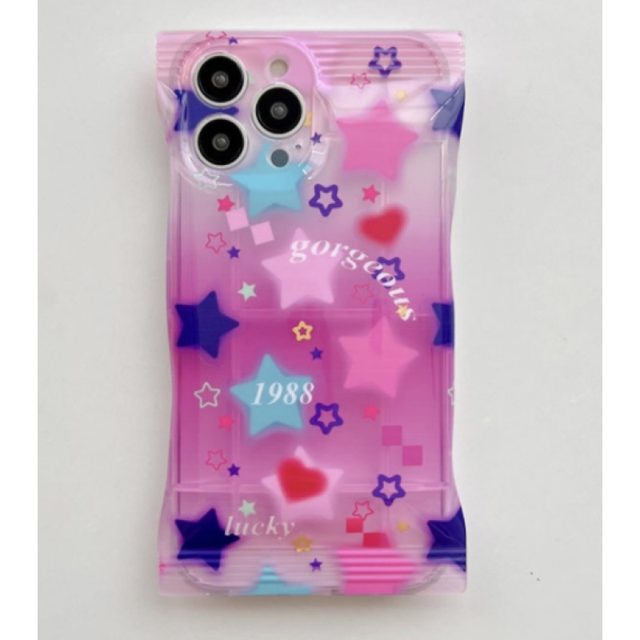 Lucky Stars Clear iPhone XS Case