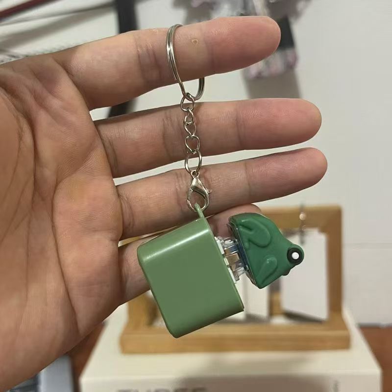 Light-Up Charger Plug Keychain