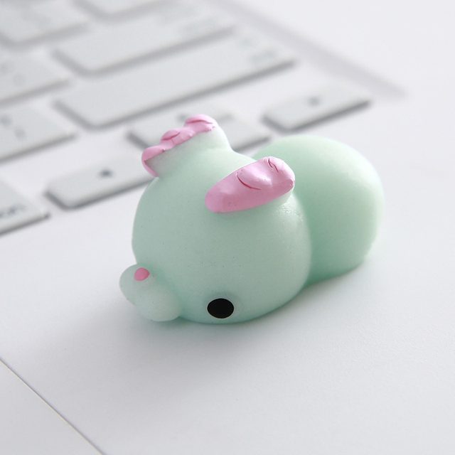 Mint Green Deer Mochi Squishy