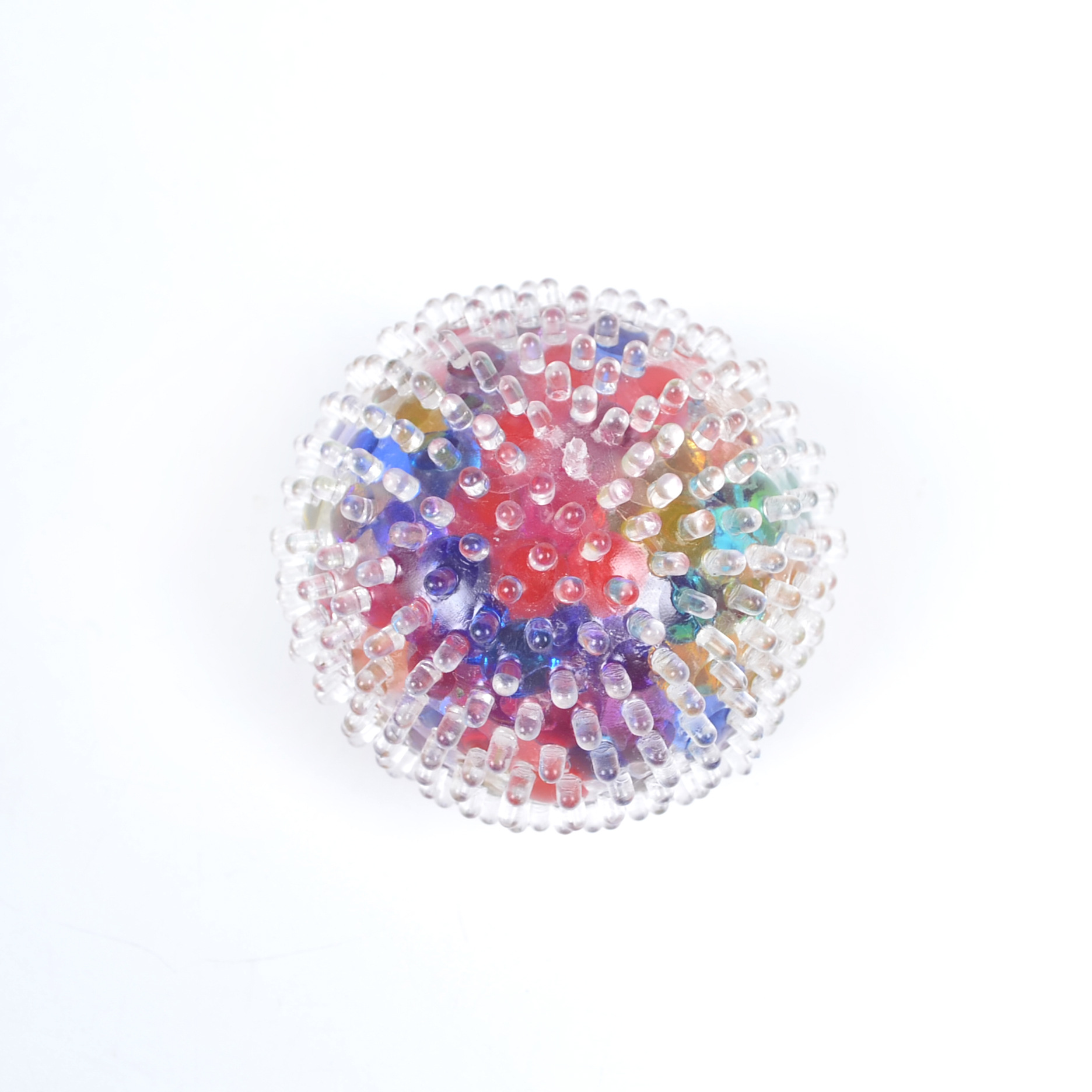 Rainbow Water-Bead Spiky Squeeze Ball โ photo 3