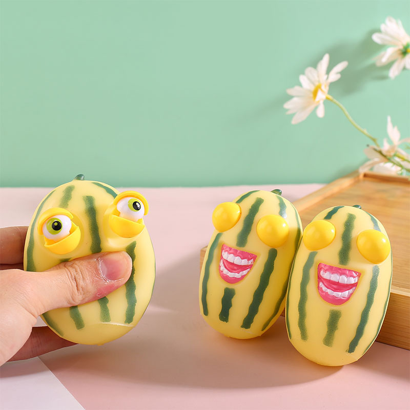 Pop-Eye Watermelon Squeeze Toy