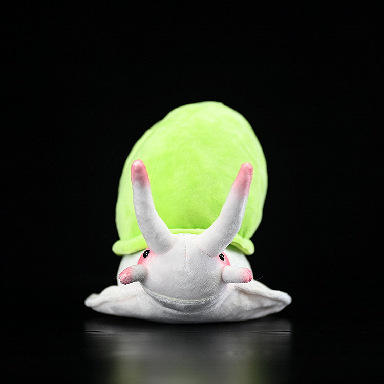 Lifelike Lime-Green Snail Plush โ photo 3