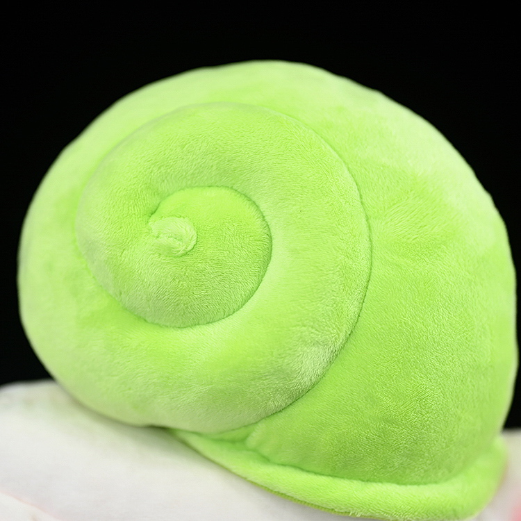 Lifelike Lime-Green Snail Plush โ photo 5