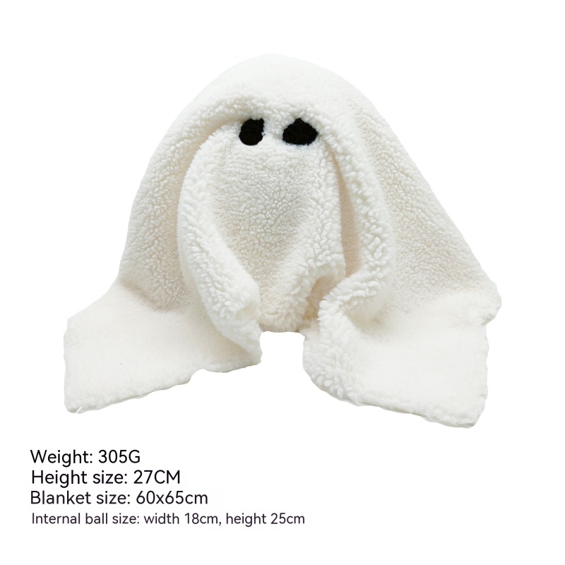 Ghost Hooded Blanket Plush โ photo 2