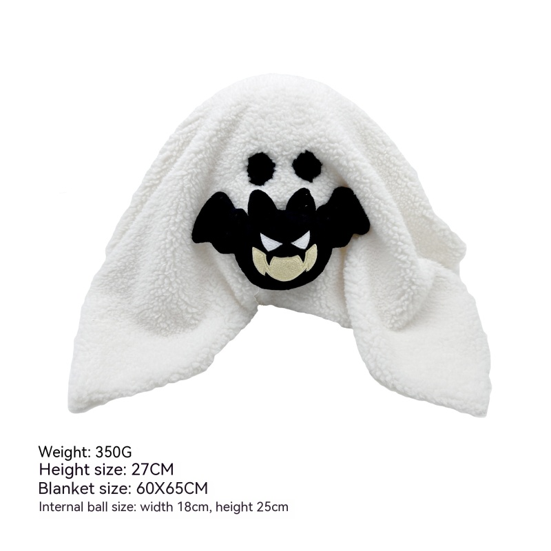 Ghost Hooded Blanket Plush โ photo 3
