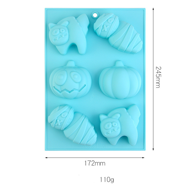Halloween Shapes Silicone Baking Mold