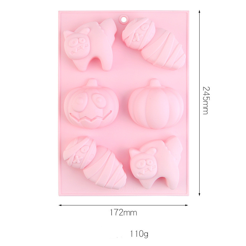 Halloween Shapes Silicone Baking Mold — photo 2