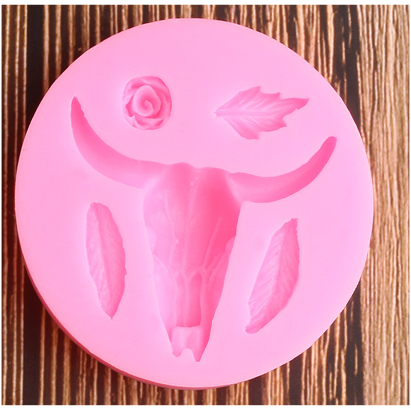 Halloween Skull Silicone Fondant & Cake Mold
