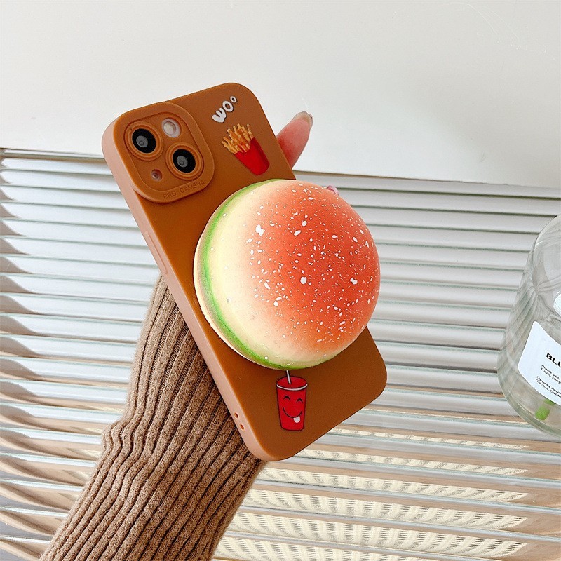 Squishy Burger Grip Phone Case โ photo 2