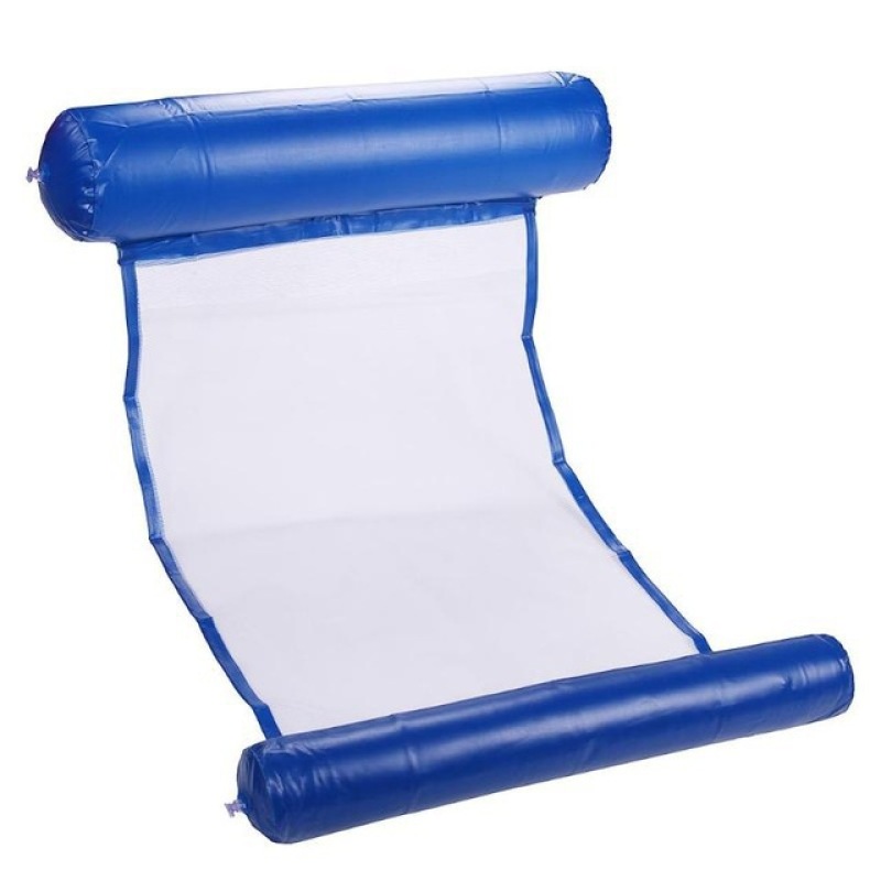 Inflatable Water Hammock Pool Float, Red โ photo 6