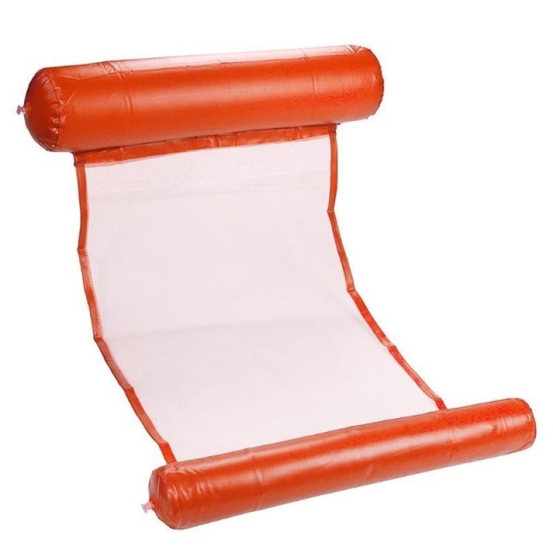 Inflatable Water Hammock Pool Float, Red โ photo 4