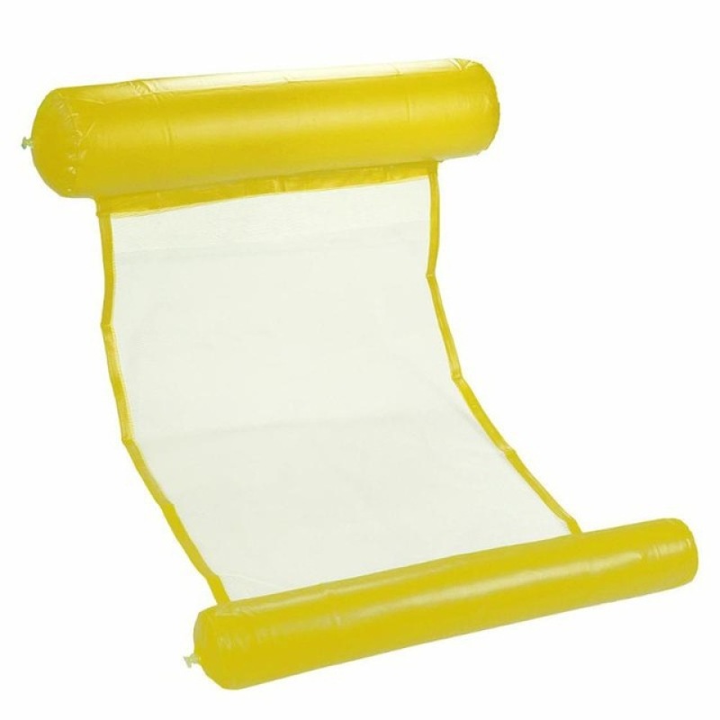 Inflatable Water Hammock Pool Float, Red โ photo 5
