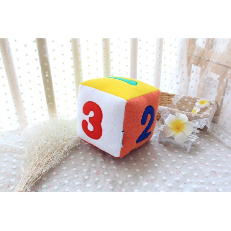 Rainbow Plush Soccer Ball Rattle โ photo 2