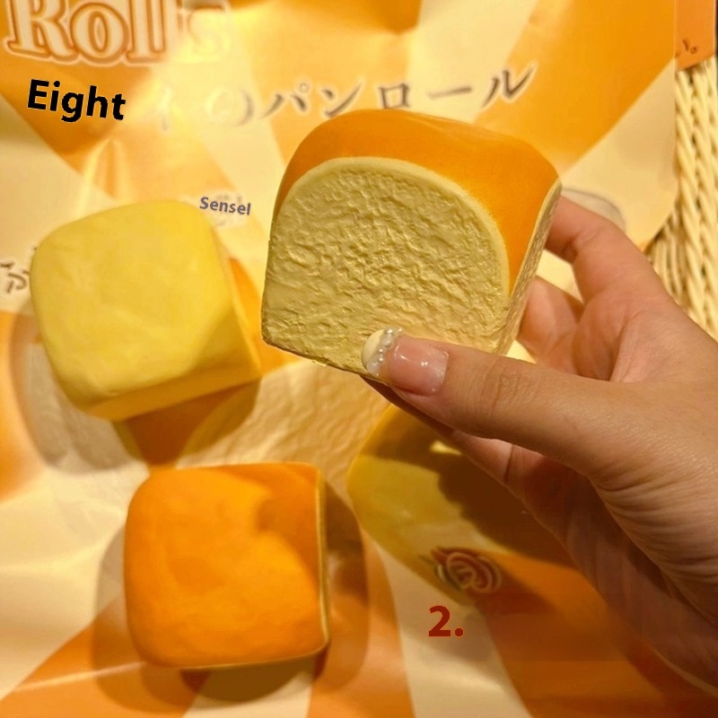 Strawberry Milk Toast Slow-Rise Squishy โ photo 2