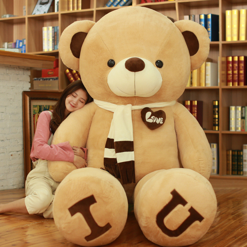 Giant Pink LOVE Teddy Bear Plush — photo 2