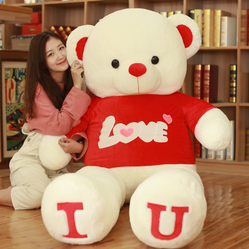 Giant Pink LOVE Teddy Bear Plush — photo 5
