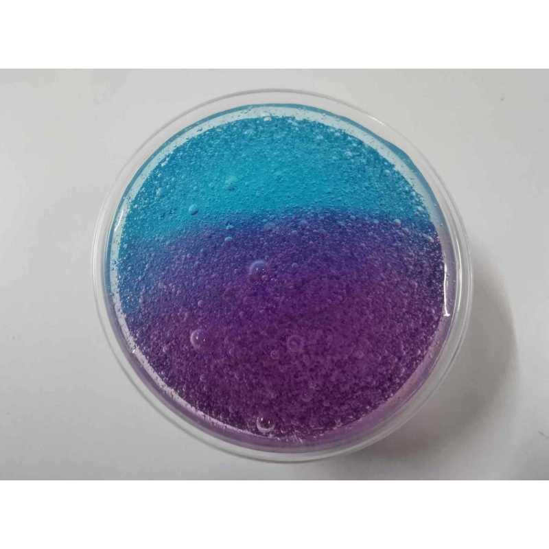 Blue-to-Purple Fishbowl Foaming Slime