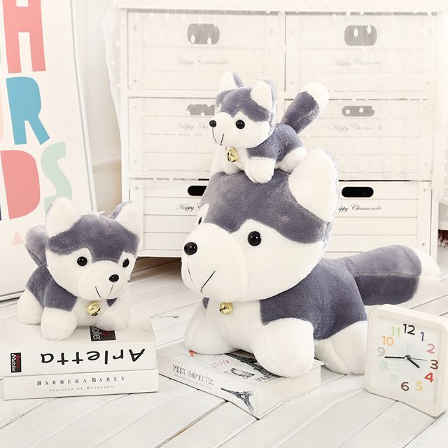 Snuggly Husky Pup Plush โ photo 4