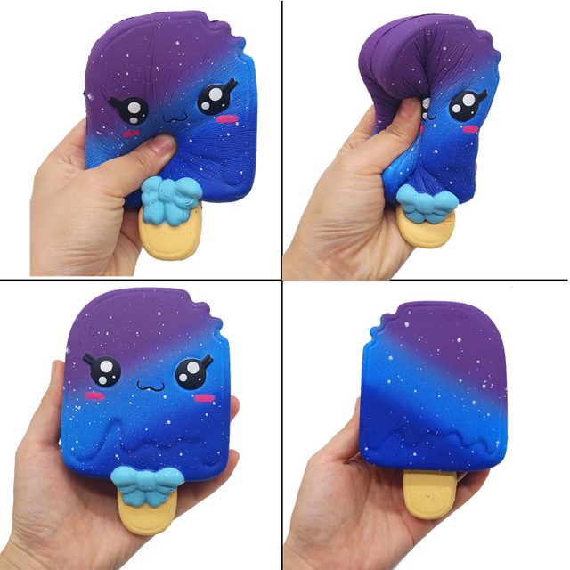 Galaxy Popsicle Slow-Rise Squishy