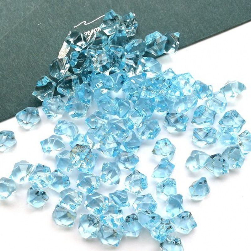Clear Acrylic Ice Rock Gems — Craft Filler — photo 3