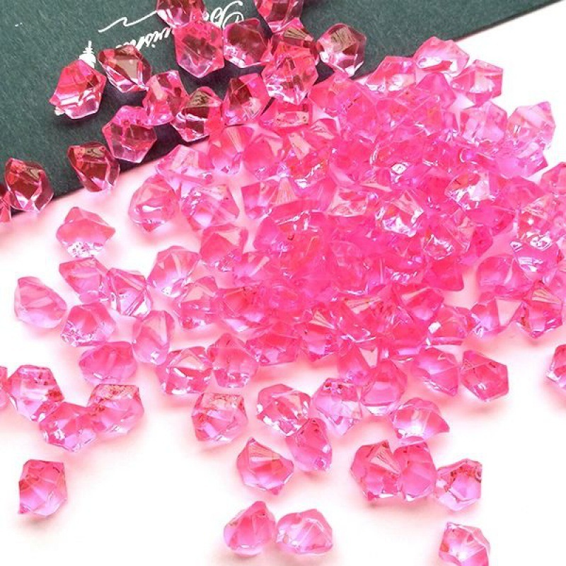 Clear Acrylic Ice Rock Gems — Craft Filler — photo 6