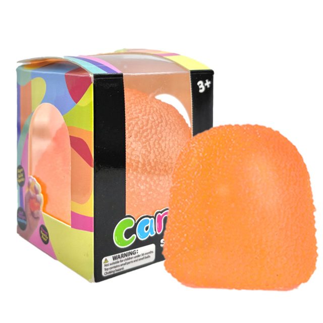Orange Gel-Bead Squish Stress Ball