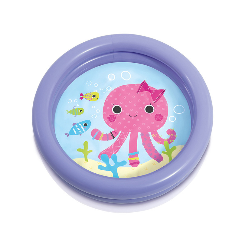 Baby Two-Ring Pool with Turtle Print โ photo 2