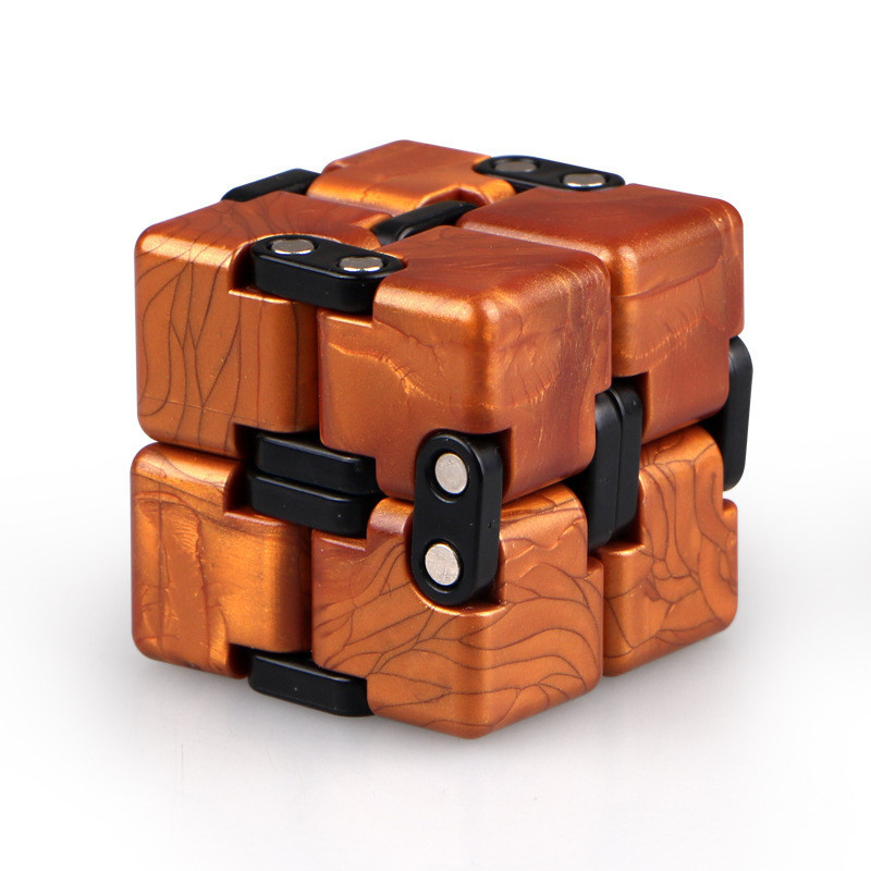 Metal Infinity Cube Fidget Toy โ photo 3