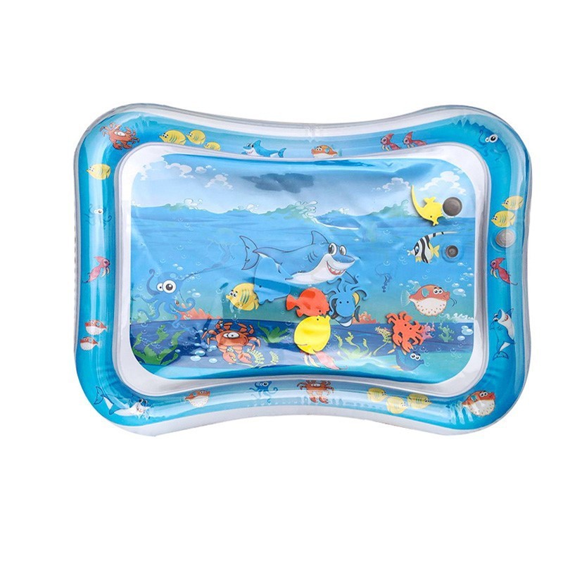 Inflatable Baby Tummy-Time Water Play Mat โ photo 2