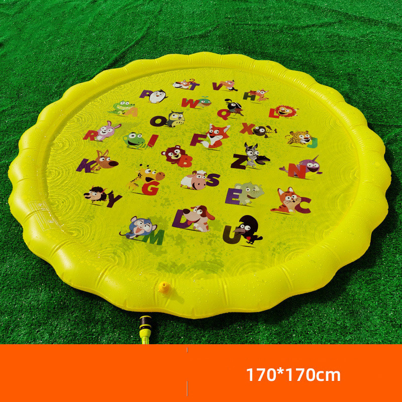 Ocean-Print Splash Sprinkler Pad, 170cm โ photo 2