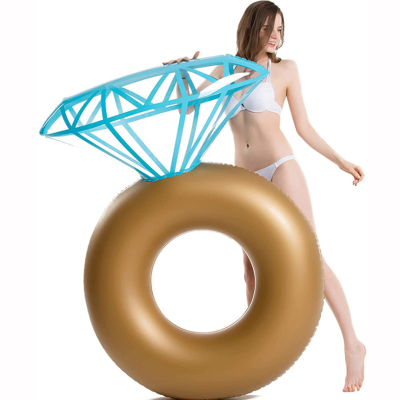 Giant Diamond Ring Pool Float