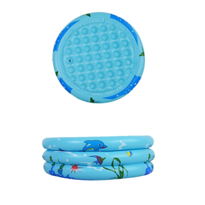 Round Inflatable Kids Paddling Pool โ photo 3