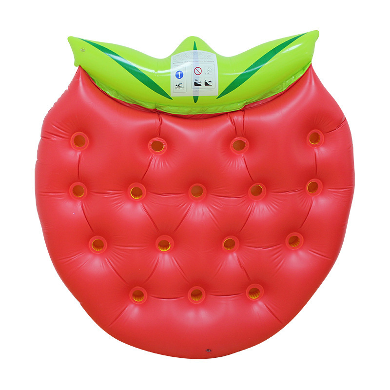 Giant Strawberry Pool Float Lounger