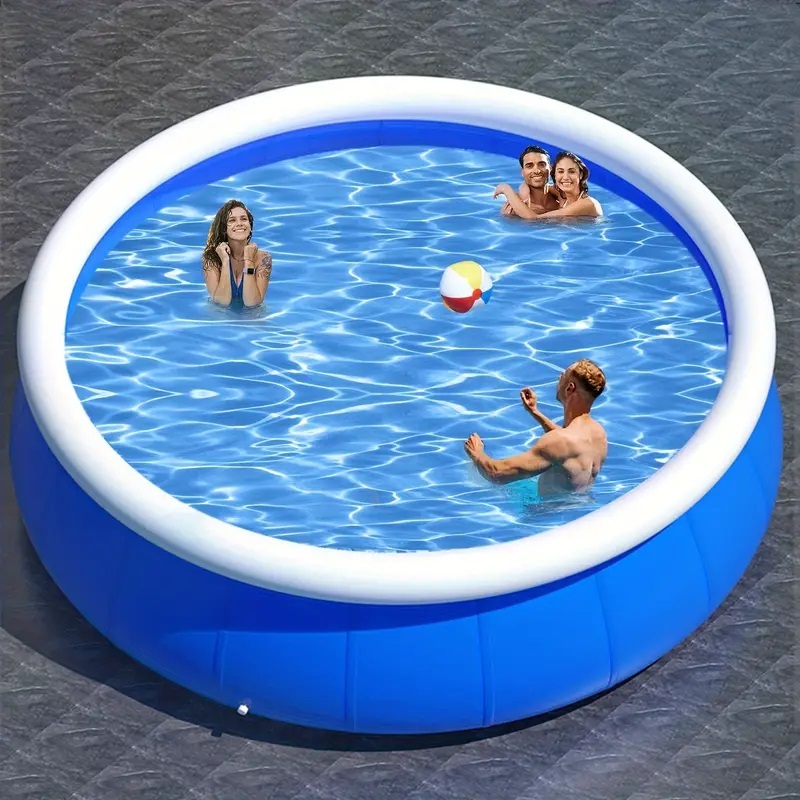 Large Round Inflatable Family Swimming Pool