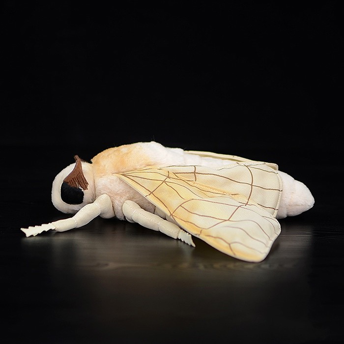 Fluffy Silkmoth Cuddle Plush โ photo 2