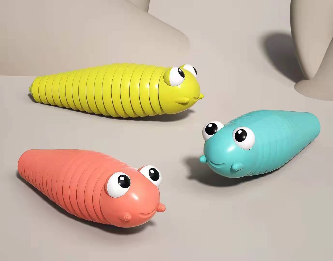 Wiggly Segmented Slug Fidget Toy โ photo 5