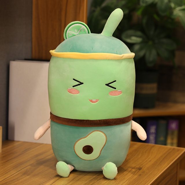 Avocado Boba Bubble Tea Cup Plush โ photo 2