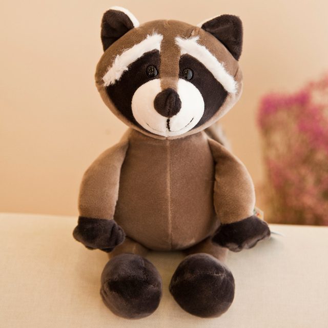 Sitting Raccoon Plush, 25cm โ photo 2