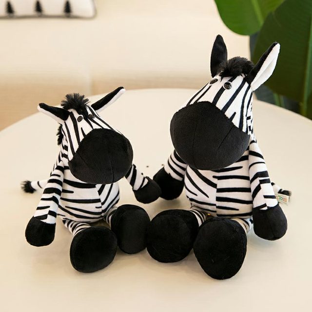 Sitting Zebra Plush, 25cm โ photo 2