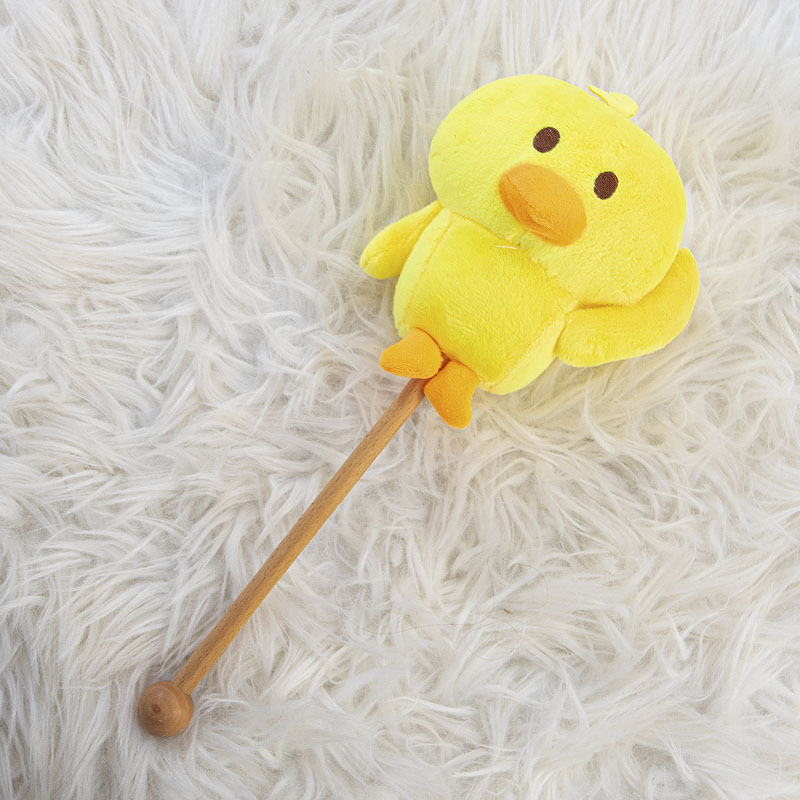 Yellow Duck Plush Massage Stick