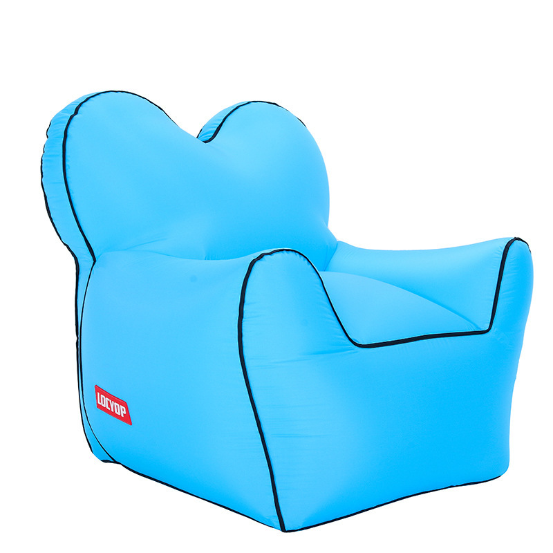 Inflatable Kids' Air Sofa Chair, Orange โ photo 2