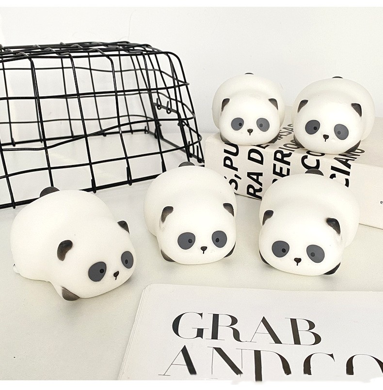 Lazy Panda Squishy Toy โ photo 2