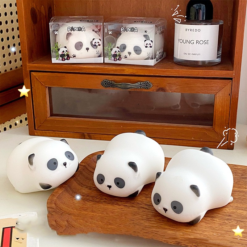 Lazy Panda Squishy Toy โ photo 3